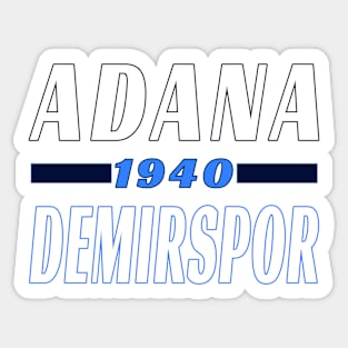 Adana Demirspor 1940 Classic Sticker